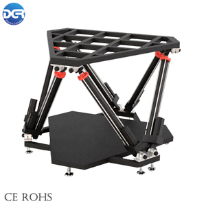 Mô phỏng xe đua <span class=keywords><strong>6DOF</strong></span> tự chế 6000W sử dụng thương mại cá nhân, thiết lập xi lanh điện ít tiếng ồn, mô phỏng chuyển động tuyến tính, mô phỏng bay - Product Image 2