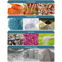 Ruban mélangeur horizontal en acier inoxydable ORME de 1.2 tonnes de savon en poudre et détergent