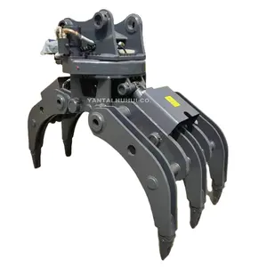 Excavator Batu Grapple Rotator Grapple untuk VIO80 SV100