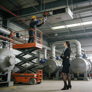 Plataforma Elevadora de Tijera Móvil de 6m -16m, Entrega Rápida, Plataforma Aérea Hidráulica, Elevador de Personas en Existencia - Product Image 1