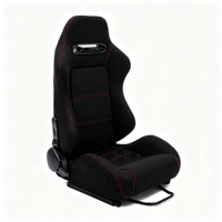 Chaise de simulateur inclinable style LK SR3, chaise de jeu de course robuste avec rail coulissant, montage universel