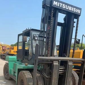 בשימוש komatsu <span class=keywords><strong>tcm</strong></span> mitsubishi 15ton מלגזה 4.5 מ 'מיצובישי 10ton יד שנייה מיכל מלגזה צד - Product Image 1