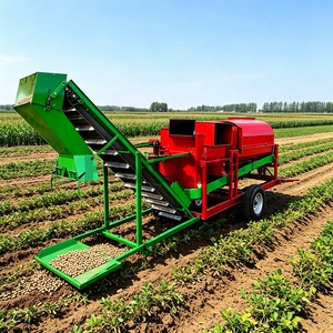Machine à récolter les arachides montée sur tracteur, ramasseur d'arachides pour les exploitations agricoles à grande échelle - Product Image 5