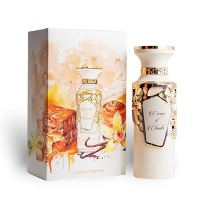 Bouquet of <span class=keywords><strong>Euphoria</strong></span>, Eau de Parfum para <span class=keywords><strong>Mujer</strong></span>, 100 ml, Botella Decorativa Rosa y Dorada de Lujo, Fragancia Oriental Árabe con Empaque Floral en Acuarela - Product Image 3