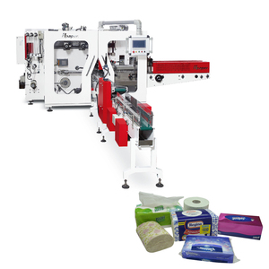 Tự động PLC & động cơ vuông Khăn ăn Máy làm mặt mô chuyển đổi Dòng công suất cao 150 pcs/phút 380V - Product Image 3