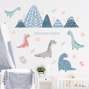 Autocollant mural <span class=keywords><strong>dinosaure</strong></span> décoratif pour <span class=keywords><strong>chambre</strong></span> d'enfant, décoration de <span class=keywords><strong>chambre</strong></span> à coucher, autocollants muraux 3D - Product Image 2