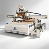 Centre d'usinage CNC pour le bois, routeur CNC 3 axes ATC, machine de découpe et de gravure 1325x2500mm 7.5KW, usage intensif