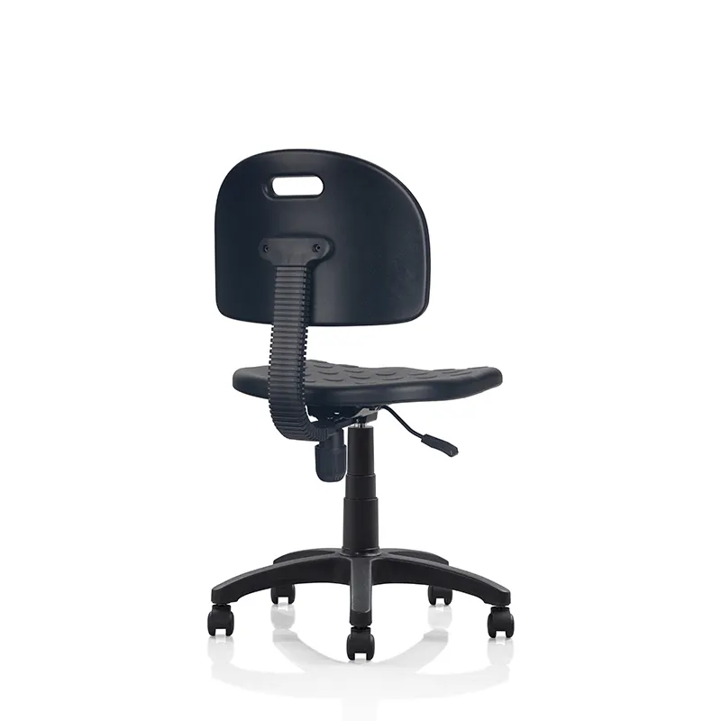 Fábrica direta comercial laboratório oficina escola suporte traseiro escritório simples PU espuma antiestática ESD cadeira segura