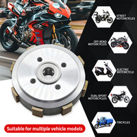 Ensemble d'embrayage de moto TVS200, embrayage central de moto, 5 pièces de disques d'embrayage