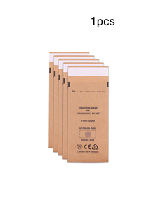 Bolsa de papel Kraft desechable para esterilización y desinfección, bolsa para herramientas de uñas, bolsas para esterilización de manicura, 100 Uds. - Product Image 6