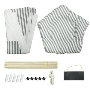 Ins Hot Sale Huisdier Tipi Fold Pet Tent Meubel Kat <span class=keywords><strong>Bed</strong></span> Met Pad Houten Hondenbed Kleine Huizen Voor Honden Eco Vriendelijk Huisdier <span class=keywords><strong>Bed</strong></span> - Product Image 4