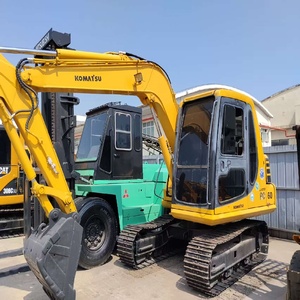 Excavadora hidráulica compacta usada PC60 Mini, excavadora pequeña de 6 toneladas para construcción - Product Image 1