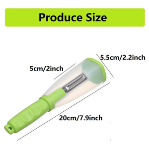 Creative Multi-Functional Eco-Friendly Household <b>Storage</b> Accessories Stainless Steel Plastic <b>Vegetable</b> Choppers Kitchen Tool - Product Image 3