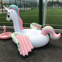 Modèle flottant gonflable en PVC pour publicité extérieure, jouet aquatique avec garantie de 4 ans et pompe à air