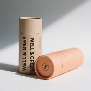 High-grade Biodegradable Food-grade Process Round Paper Tube Packaging for <b>Biscuits</b> Candies Chocolate Premium Choice - Product Image 4