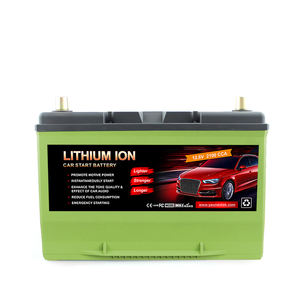86-550 12.8v 42Ah 1000 ccadengan pemantauan Bluetooth baterai Lithium besi fosfat LiFePO4 otomotif dengan mulai lompat - Product Image 1