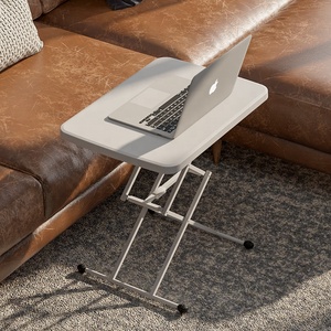 High Quality Adjustable 4 Levels Height <strong>Foldable</strong> Adjustable Laptop <strong>Table</strong> Portable Fold up HDPE <strong>Table</strong> - Product Image 5