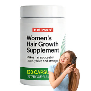 Complément <span class=keywords><strong>alimentaire</strong></span> pour la croissance des <span class=keywords><strong>cheveux</strong></span> pour femmes de 18 à 44 ans, favorise des <span class=keywords><strong>cheveux</strong></span> plus épais, plus volumineux et plus forts, recommandé par <span class=keywords><strong>les</strong></span> dermatologues, quantité pour 1 mois - Product Image 1
