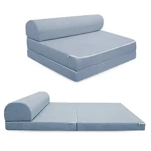 현대 디자인 접이식 슬리퍼 소파 침대 소파 정액 침대 거실 소파