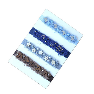 Vintage <strong>Baby</strong> Boy Pearl <strong>Headband</strong> Boho <strong>Baby</strong> Girl Flower Hair Band Lovely Newborn Photography Headpiece Props Studio Accessories - Product Image 1