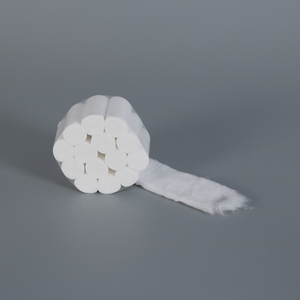 Vendita calda materiale di consumo medico più venduto tessuto dentale rotolo di cotone assorbente con più opzioni di dimensioni - Product Image 1