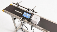 Impresora de Inyección de Tinta Automática Multi-idioma, Máquina de Codificación de Códigos de Barras en Línea para Uso Industrial