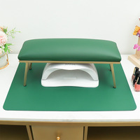 Repose-bras d'ongle en cuir Pu serpentine de haute qualité oreiller de main ensemble de coussinets d'ongle de styles personnalisés oreiller de repose-main pour le maquillage