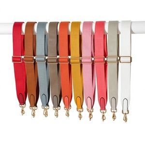 Meetee BB-069 <span class=keywords><strong>Tracolla</strong></span> in Cotone e Pelle Bovina Regolabile 3,8cm*85-125cm per Borse Fai-da-Te, Tote e Borse a Spalla - Product Image 2