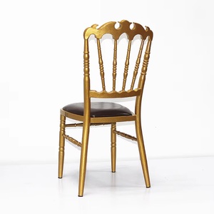 Sillas Chiavari Royal Crown de Aluminio Resistente, Estilo Noble de Castillo Francés, para Hogar, Oficina, Sala de Estar y Bodas - Product Image 6