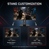 Moniteur de jeu Esports TN 24,1 pouces 420 Hz 0,2 ms OEM, étiquette privée, logo personnalisé, FHD, G-SYNC, FreeSync, fabricant