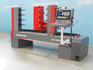 Đa chức năng <span class=keywords><strong>CNC</strong></span> gỗ Lathe duplicator với động cơ servo chế biến thành phần đồ nội thất Châu Âu móc gỗ - Product Image 3