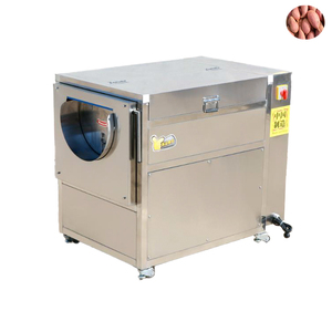 Washing and Peel Potatoes Machine Automatic Cassava Peeling Machine Agricultural Brush Roller Type Potato - Product Image 2