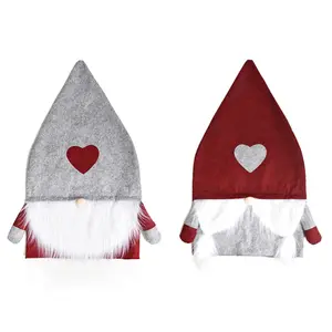 Nieuwe Kerstversiering Creatief Scandinavisch Bos Mensen Stoelhoes Cover Cross-Border Home Dress Up Benodigdheden