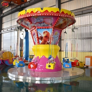 Carrusel de atracciones de feria a precio económico, 12 asientos, juegos de carnaval, columpio para niños, mini <span class=keywords><strong>silla</strong></span> voladora para parque infantil - Product Image 6