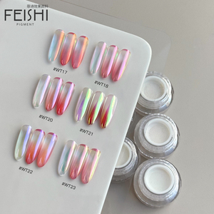 Vente flash 2025 : Poudre Aurora originale, accompagnée d'un coussin de maquillage au design unique, dans un récipient en maille, facile à utiliser et économise la poudre. - Product Image 1