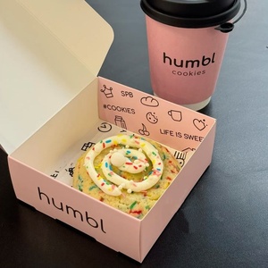 <span class=keywords><strong>Cajas</strong></span> <span class=keywords><strong>de</strong></span> Cartón Rosa para Pastelería, Biodegradables, para Macarons, Donuts <span class=keywords><strong>y</strong></span> Dulces, Empaque Personalizado para Galletas con <span class=keywords><strong>Bolsas</strong></span> <span class=keywords><strong>de</strong></span> <span class=keywords><strong>Papel</strong></span> - Product Image 3