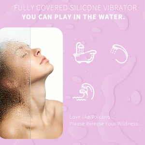 Giocattolo del sesso del vibratore del punto G ricoperto di Silicone <span class=keywords><strong>pieno</strong></span> per lo stimolatore del clitoride delle donne 10 vibratore ricaricabile del Dildo di vibrazione - Product Image 5