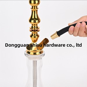 Narghilè Esclusivo Transfrontaliero Modello <span class=keywords><strong>Venus</strong></span> a Forma di Stella, Narghilè Portatile Semplice con Tubo in Silicone da 1,5m e Borsa con Manico da 30cm - Product Image 5