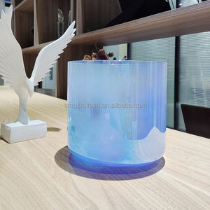 Cuenco de Cristal de Cuarzo Cósmico Q're para Meditación y Sanación, Degradado de Color, 432Hz/440Hz - Product Image 5