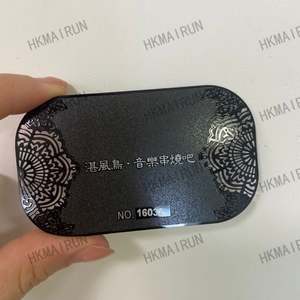 Good Selling <b>Mirror</b> Metal Custom Silver Business Card - Product Image 1