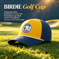 Gorra de Béisbol Deportiva de Alto Rendimiento para Hombre, con Logotipo Personalizado, para Pesca y Viajes al Aire Libre, con Dos Colores y Perforaciones Láser