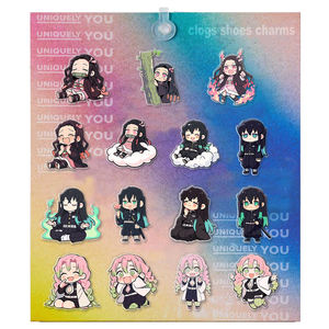 Dijes de Acrílico para Zapatos de Anime Japonés, Lindos Personajes de Películas y Dibujos Animados, Decoración para Zuecos, Dijes Personalizados, Moldes <span class=keywords><strong>Gratis</strong></span> - Product Image 5