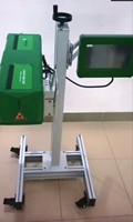 Prix bon marché à grande vitesse 30W 50 W CO2 Fly Laser pour le bois avec certificat CE