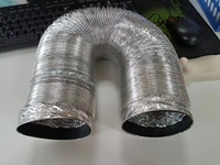 Tube de ventilation de conduit de ventilation d'air de conduit flexible