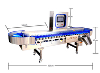 Kleine Appel Citrus Perzik Aardappel Fruit Gewicht Grootte Sorteren Oranje Tomaat Sortering Bosbessen Citroen Sorteerder Knoflook Grader Machine