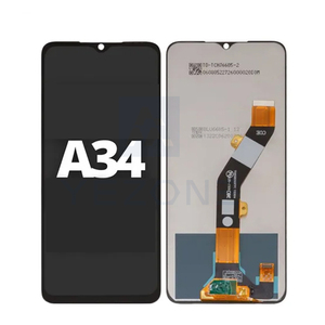 อะไหล่หน้าจอ LCD สำหรับ A34 ZTE อะไหล่หน้าจอ LCD ทัชสกรีนสำหรับ pantalla Para celulares ของแท้ - Product Image 1