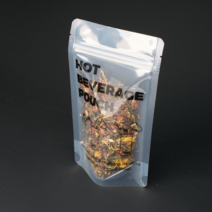 Bolsa de Plástico para Té <span class=keywords><strong>Chai</strong></span>, con Diseño Personalizado, Boquilla y Cierre - Product Image 5