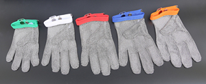 <span class=keywords><strong>Gant</strong></span> à cinq doigts en maille métallique en acier inoxydable <span class=keywords><strong>pour</strong></span> la coupe <span class=keywords><strong>de</strong></span> <span class=keywords><strong>boucher</strong></span> <span class=keywords><strong>de</strong></span> cuisine - Product Image 6
