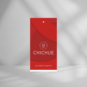 ป้ายธง CHICHUE รูปทรงสี่เหลี่ยมผืนผ้า ตัดขอบด้วยเลเซอร์ ผลิตจากผ้าไม่ถักทอ พิมพ์ด้วยระบบดิจิทัล สำหรับใช้กับเสื้อผ้า - Product Image 1
