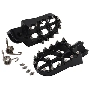 RTS Motorcycle CNC Foot Pegs Pedals Foot Rests For SX SXF EXC EXCF XCF XCW XCFW 65 85 125 150 250 300 350 400 450 530